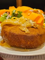 Camembert Frit Salade Spaetzele